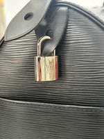 LOUIS VUITTON - SPEEDY 30 Black Epi Leather Bag
