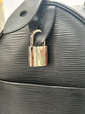 LOUIS VUITTON - SPEEDY 30 Black Epi Leather Bag