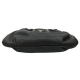 PRADA - Black Nappa Leather Top Handle Bag