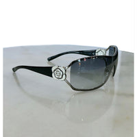 CHANEL - CC Camellia Gradient Shield Sunglasses