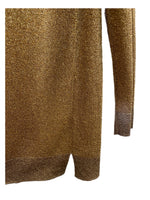 MISSONI - Gold Lurex Cardigan Sz 42