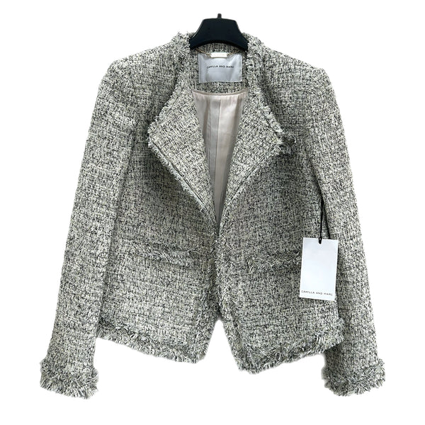 CAMILLA & MARC - NWT Eve Jacket in Ivory/Black Sz 6
