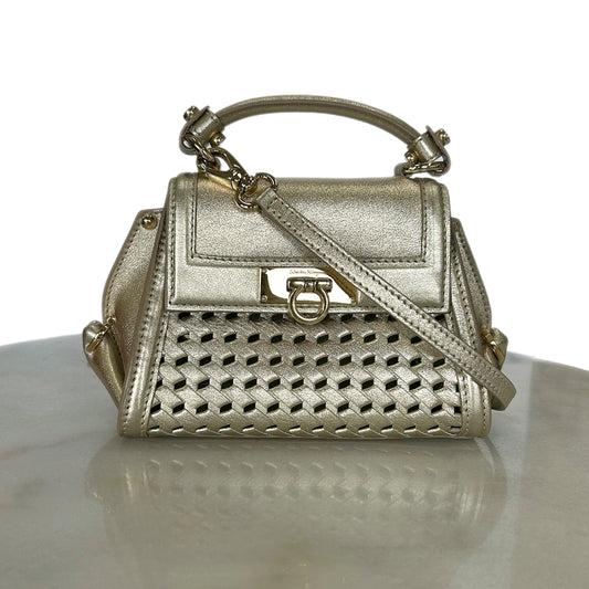 SALVATORE FERRAGAMO - Sofia Stardust Mini Bag