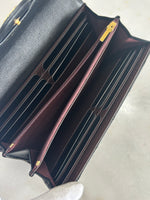 CHANEL - Classic Flap Long Quilted Black Wallet
