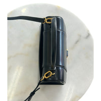BALENCIAGA - Hourglass Small Black Handbag