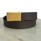 LOUIS VUITTON - Reversible Damier Inventeur Belt 110