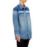 VICTORIA BECKHAM - Oversized Denim Shirt Sz M