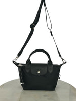LONGCHAMP - Le Pliage Energy XS Black Top Handle Bag