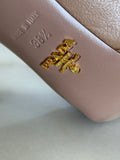 PRADA - Nude Leather Capretto Pumps Sz 38.5