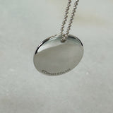 TIFFANY & Co - Notes Alphabet ‘J’ Disc Pendant - Large