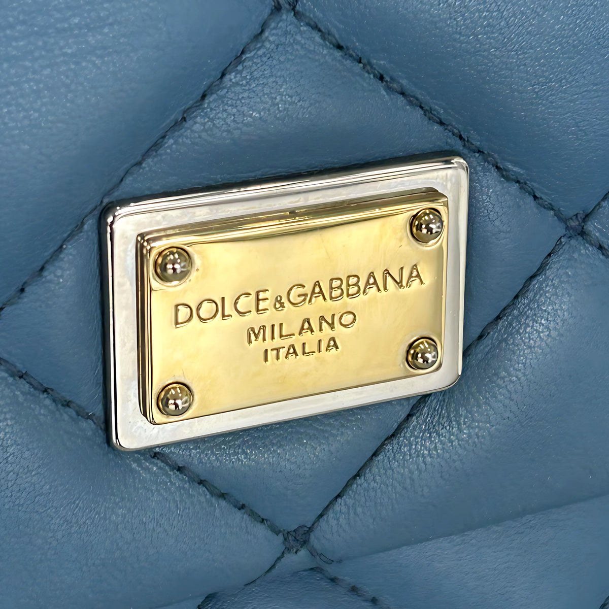 DOLCE & GABBANA - Miss Kate Quilted Leather Shoulder Bag
