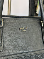 BALLY - Black Leather Brako Tote / Weekender Bag