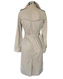 BURBERRY - Long Kensington Heritage Trench Coat in Honey Sz IT 36