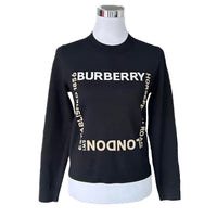 BURBERRY - Horseferry Square Wool-Blend Jumper Sz XS