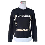 BURBERRY - Horseferry Square Wool-Blend Jumper Sz XS