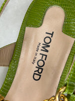 TOM FORD - Zenith Leather Sandals Sz 39.5