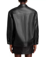 ANINE BING - Henry Black Leather Jacket Sz XS Relaxed Fit