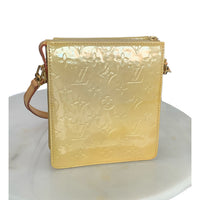 LOUIS VUITTON - Vernis Mott Monogram Bag in Beige