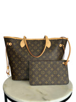 LOUIS VUITTON - Neverfull MM Brown Monogram Tote