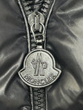 MONCLER - Berre Giubbotto Black Hooded Down Jacket Sz 1