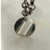 TIFFANY & Co. - Silver Notes Fifth Avenue Round Tag Bracelet