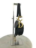 DIOR - Saddle Bag in Black Grained Leather