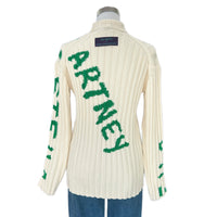 STELLA MCCARTNEY x Ed Curtis - Printed Wool-Blend Sweater Sz S