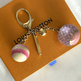 LOUIS VUITTON - Bijoux Sac Mini Lin Croisette Keychain or Bag Charm