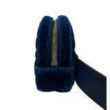 GUCCI - Blue Velvet GG Marmont Belt Bag