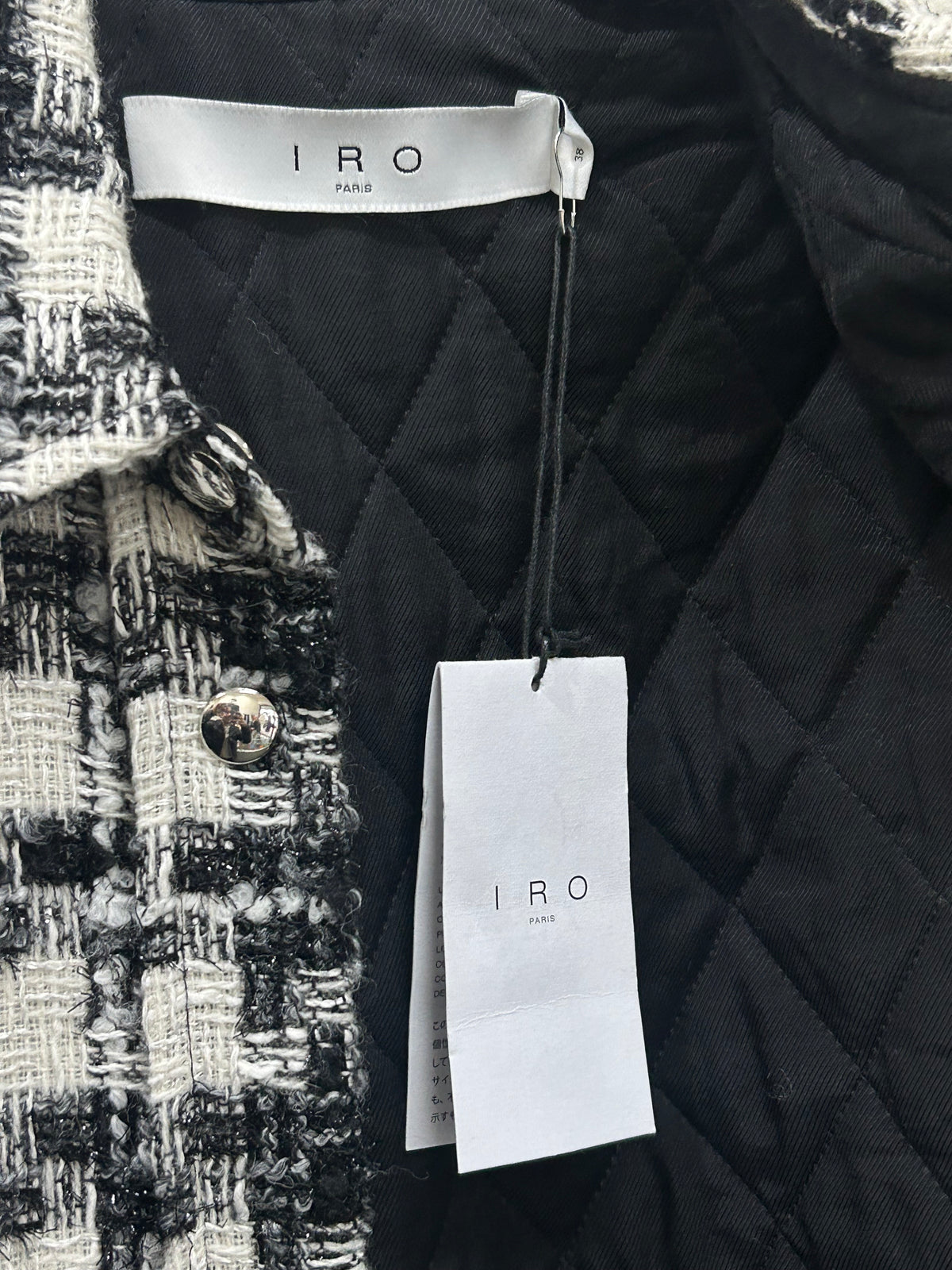 IRO - Parvati Bouclé Tweed Jacket Sz M
