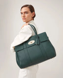 MULBERRY - Bayswater in Heavy Grain Green Leather