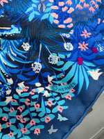 HERMÈS - Dans un Jardin Anglais Silk Scarf 90