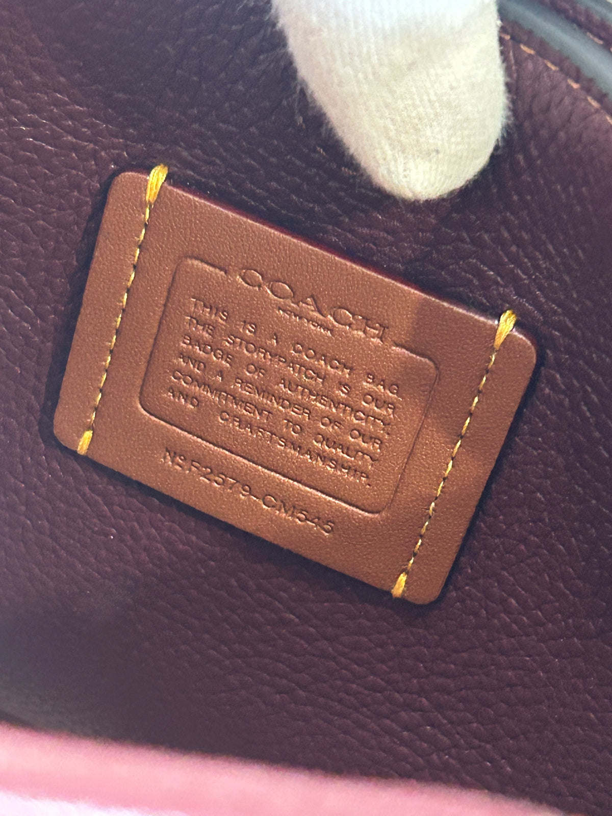 COACH - Lana 23 Shoulder Bag - Burgundy Merlot