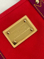 LOUIS VUITTON - Antigua Cabas MM Tote in Red