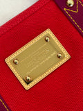 LOUIS VUITTON - Antigua Cabas MM Tote in Red