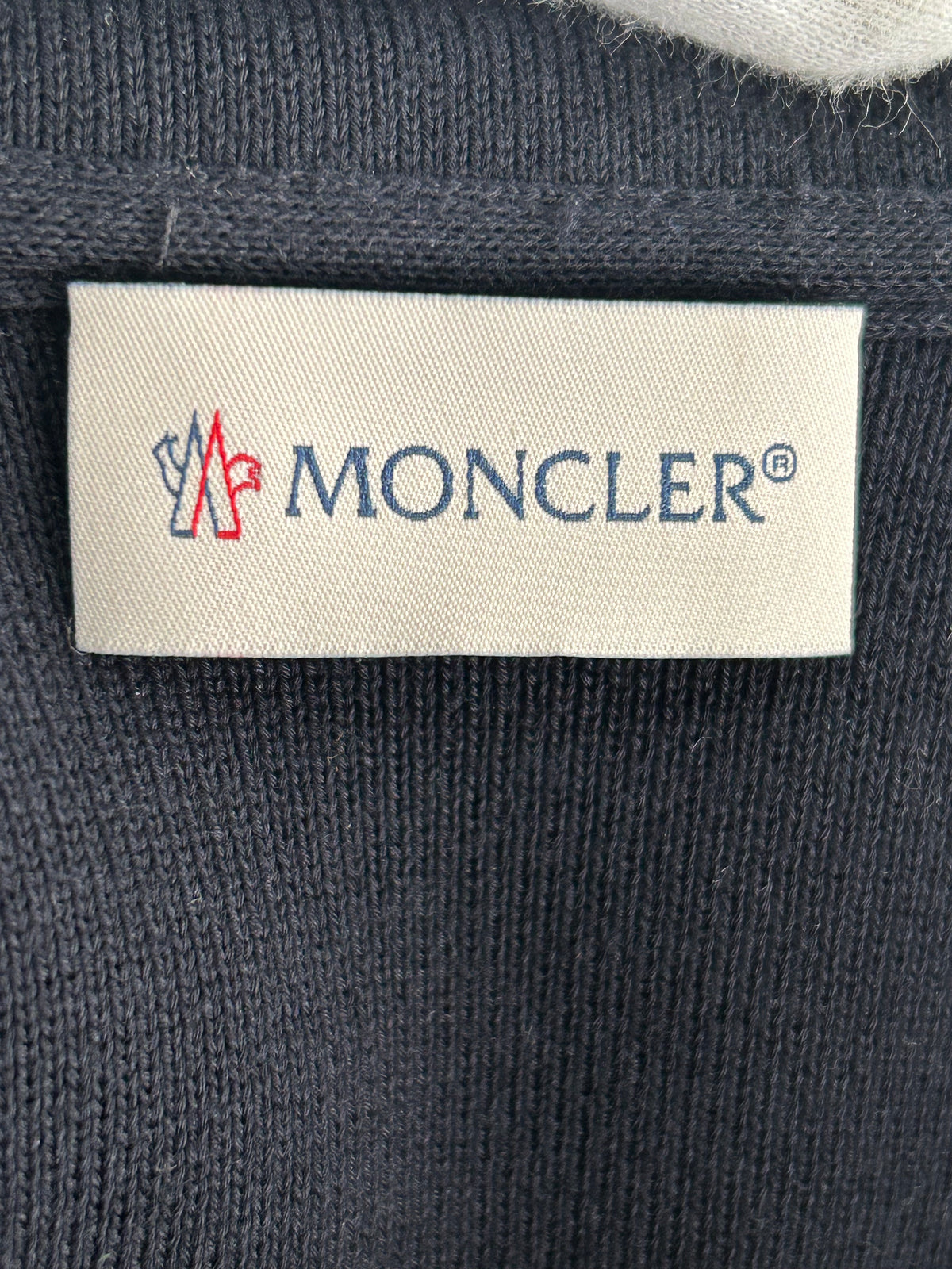 MONCLER - Maglia Tricot Hooded Navy Cardigan Sz XL
