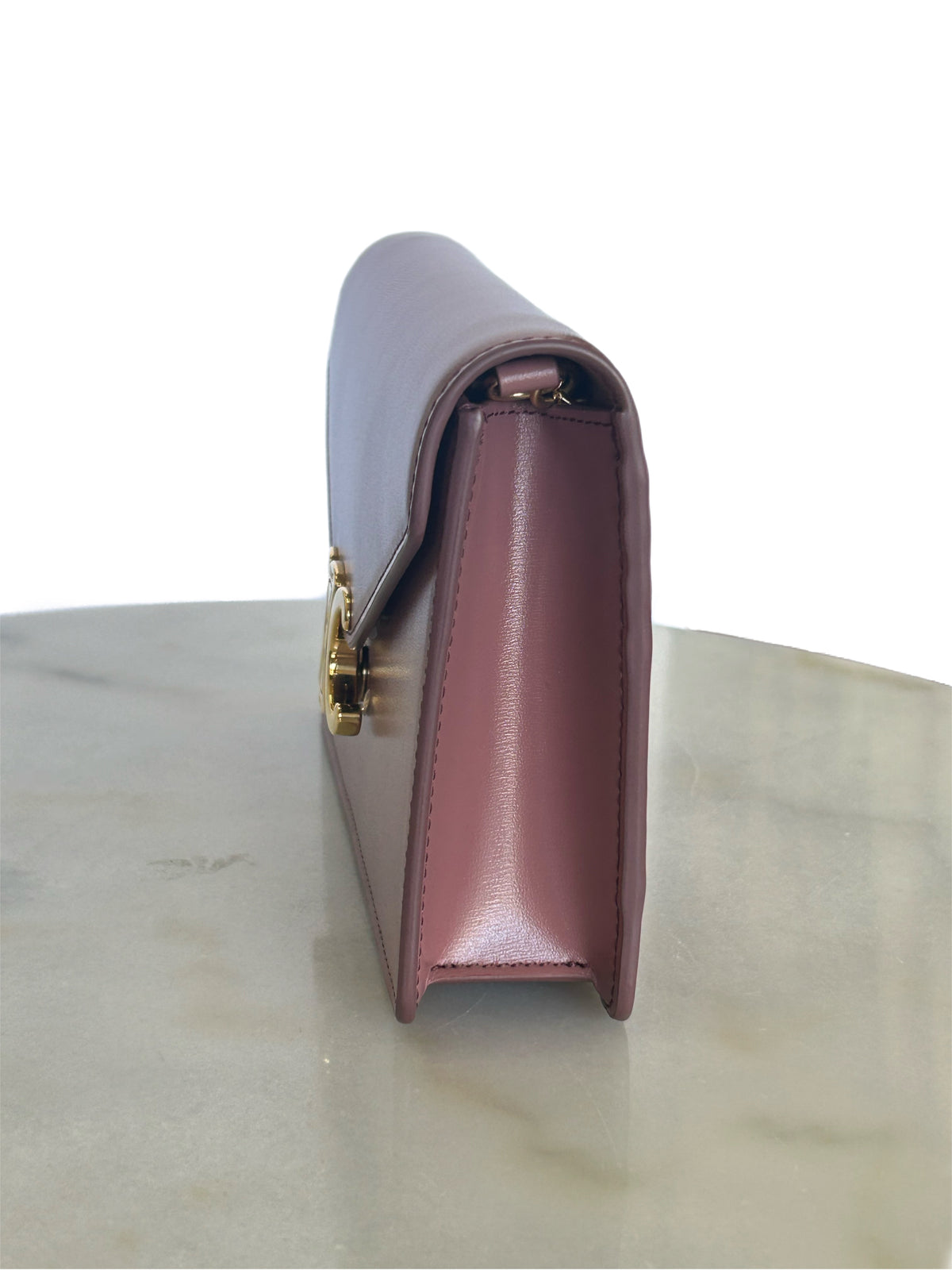 CELINE - Wallet on Chain Margo - Vintage Rose