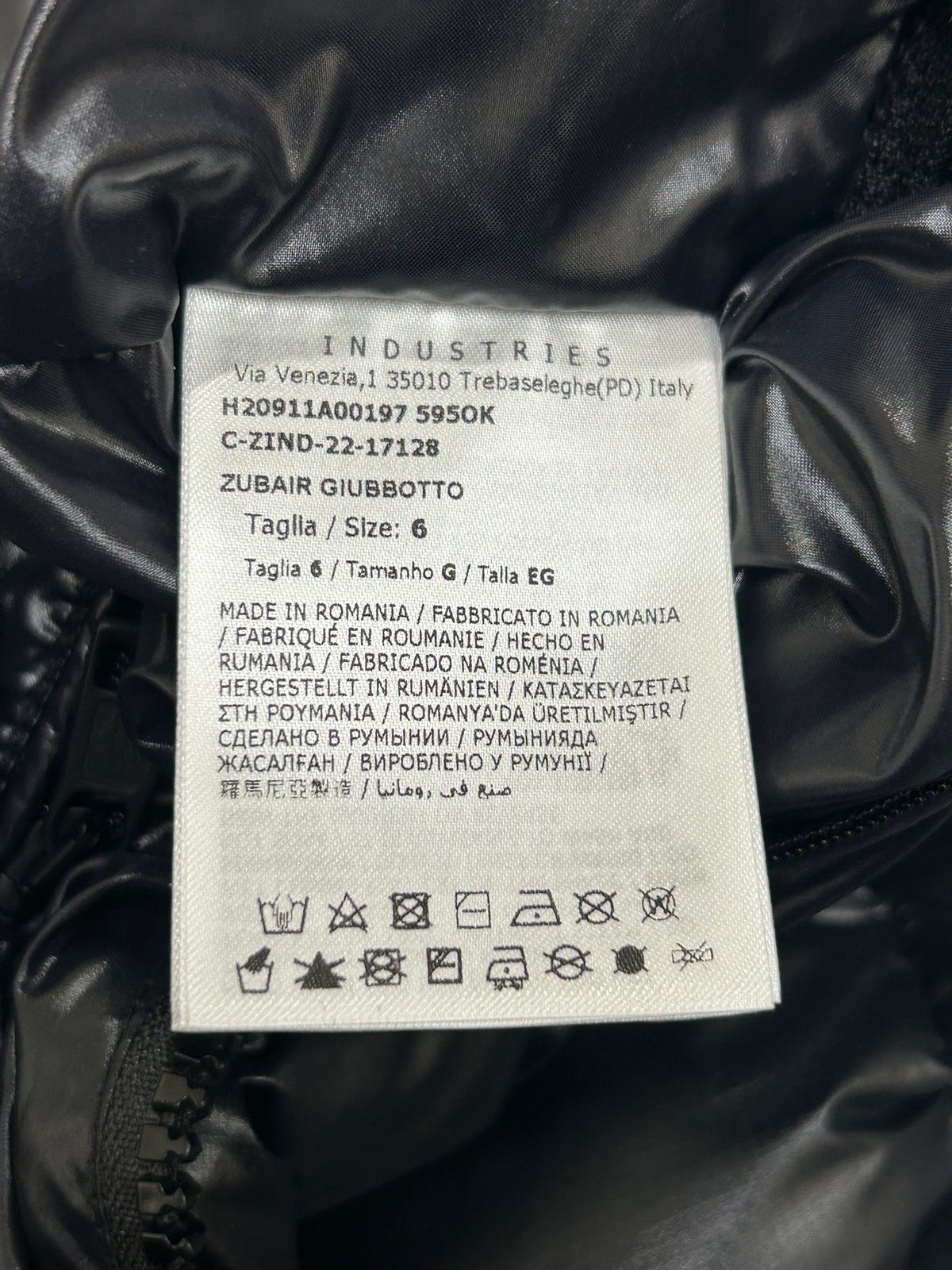 MONCLER - Zubair Giubbotto Black Jacket. Men’s Sz 6