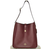 COACH - Hadley Large Shoulder Bag - Deep Wine