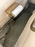 BVLGARI - Isabella Rossellini Cream Leather Bag & Strap