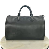 LOUIS VUITTON - SPEEDY 30 Black Epi Leather Bag