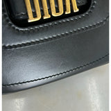 DIOR - D-Fence Black Saddle Bag & Two Straps