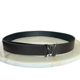 LOUIS VUITTON - LV Initiales Smooth Leather 40mm Reversible Belt 110cm