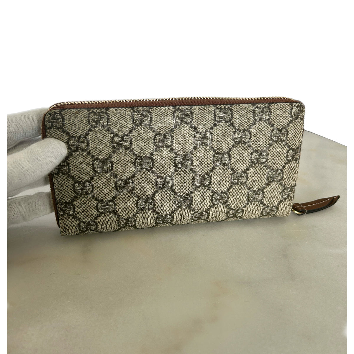 GUCCI - GG Monogram Anchor Wallet