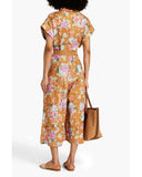 ZIMMERMANN - Pattie Floral Print Linen Jumpsuit Sz 3