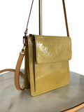 LOUIS VUITTON - Vernis Mott Monogram Bag in Beige