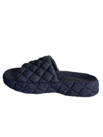BOTTEGA VENETTA - Denim Quilted Slides Sz 38