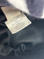 GOLDEN BEAR - Hayes Leather-Panelled Wool-Blend Bomber Jacket