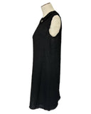 DOLCE & GABBANA - Raschel Black Tweed Dress Sz 42