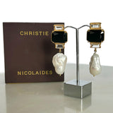 CHRISTIE NICOLAIDES - Bambina Pearl & Crystal Earrings